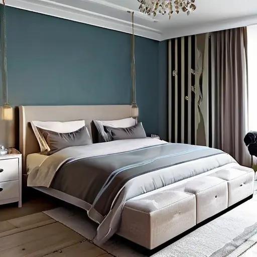 Как продумать интерьер спальни в спокойной цветовой гамме Как продумать интерьер спальни в спокойной цветовой гамме