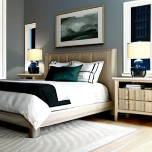 Как продумать интерьер спальни в спокойной цветовой гамме