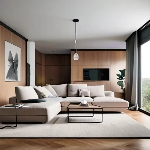 Как создать визуально чистый интерьер без ощущения пустоты