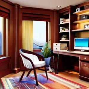 Как продумать интерьер рабочего уголка дома